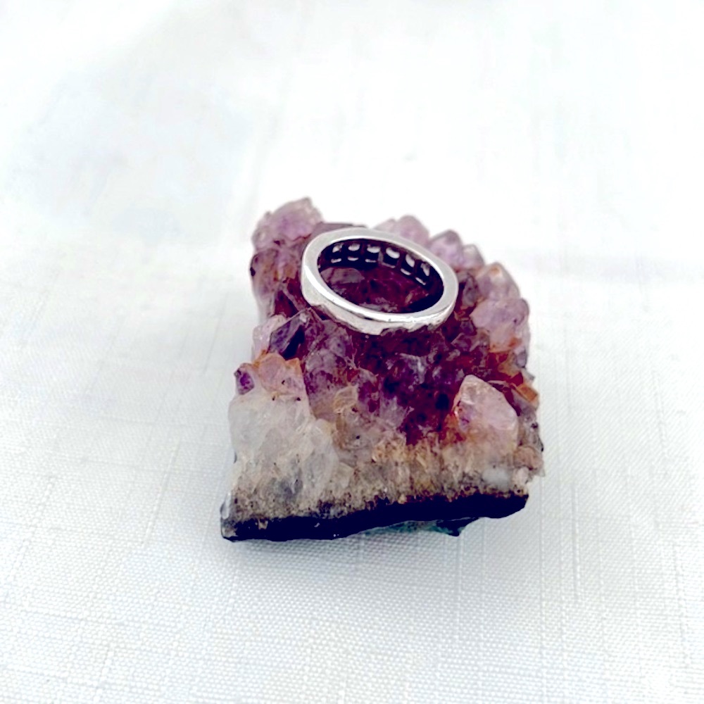 Sterling Silver / 6~CZ / Ring - Picture 5 of 10